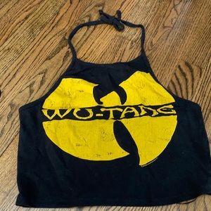 Forever 21 Wu Tang halter top Sz L